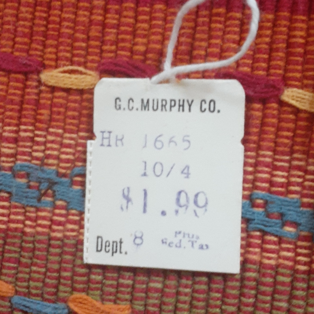Original Tag!ANTIQUE CLUTCH - Picture 5 of 6